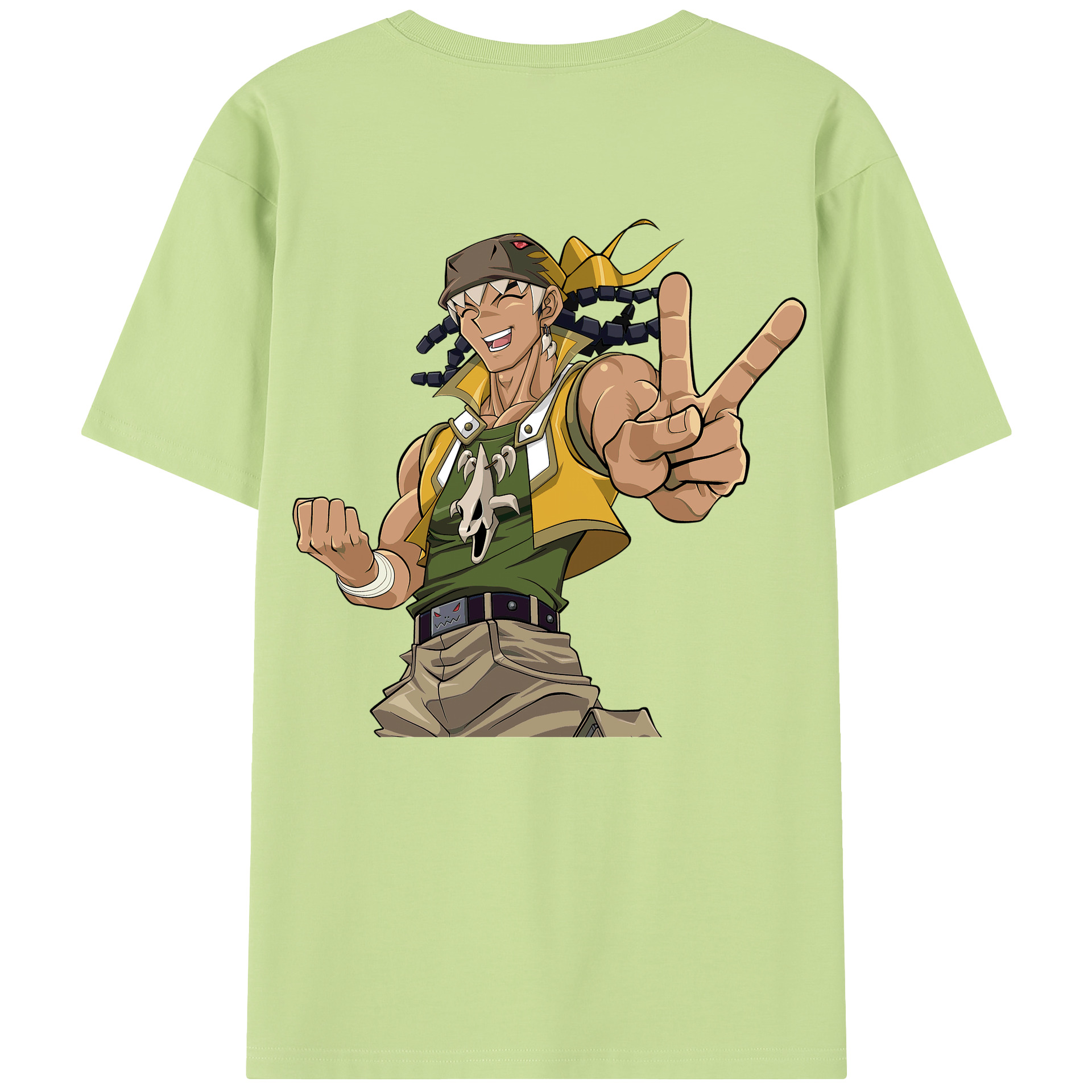（画像用） 遊☆戯☆王 Yu-Gi-Oh! 綿100％半袖Tシャツ（背面プリント）